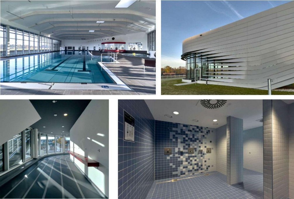 Крытый бассейн в г. Бад-Вурцах, Германия